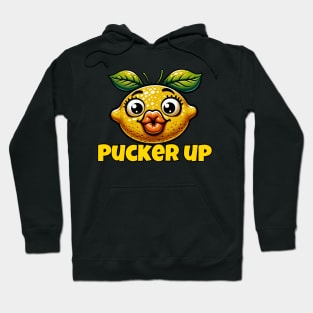 Zesty Pucker Up Lemon Hoodie